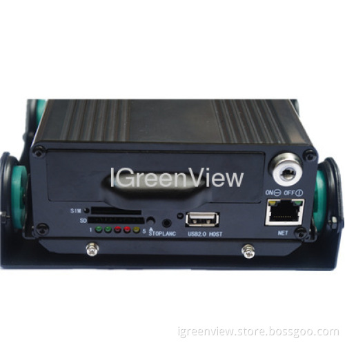 4 Channel H.264 Car Dvr Black Box With Gps Function And Motion Detection For All Vehicles.